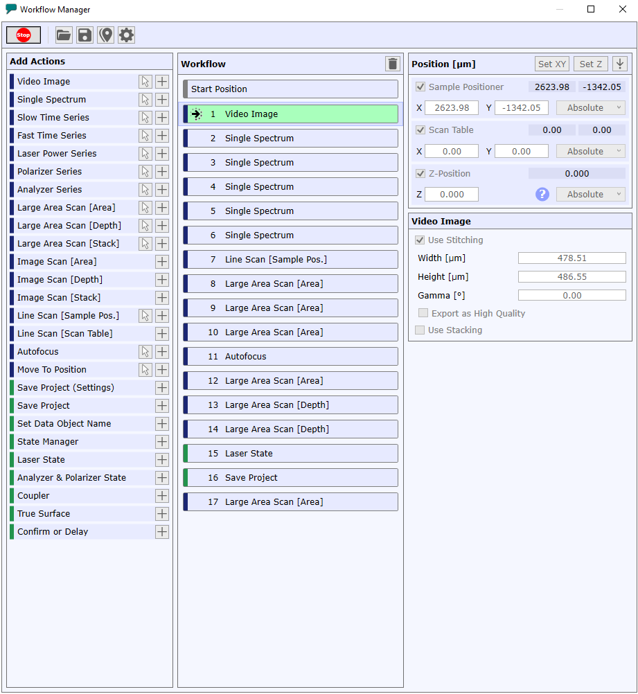 Workflow Manager（ワークフローマネージャー）のユーザーインターフェース